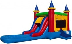 5 in 1 Castle Bounce House W/ Slide