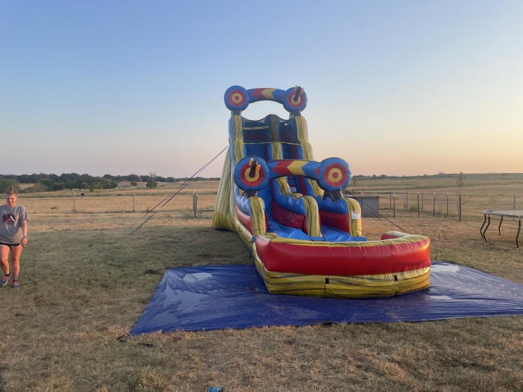 19' Target Inflatable Slide