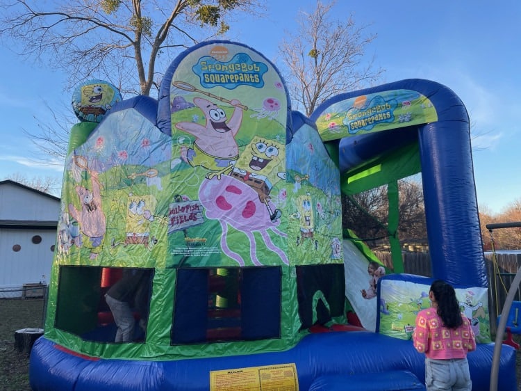 Spongebob Bounce House w/ Slide