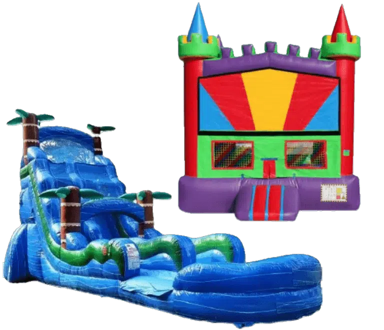 bounce house rentals and waterslides